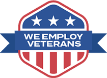 We employ veterans